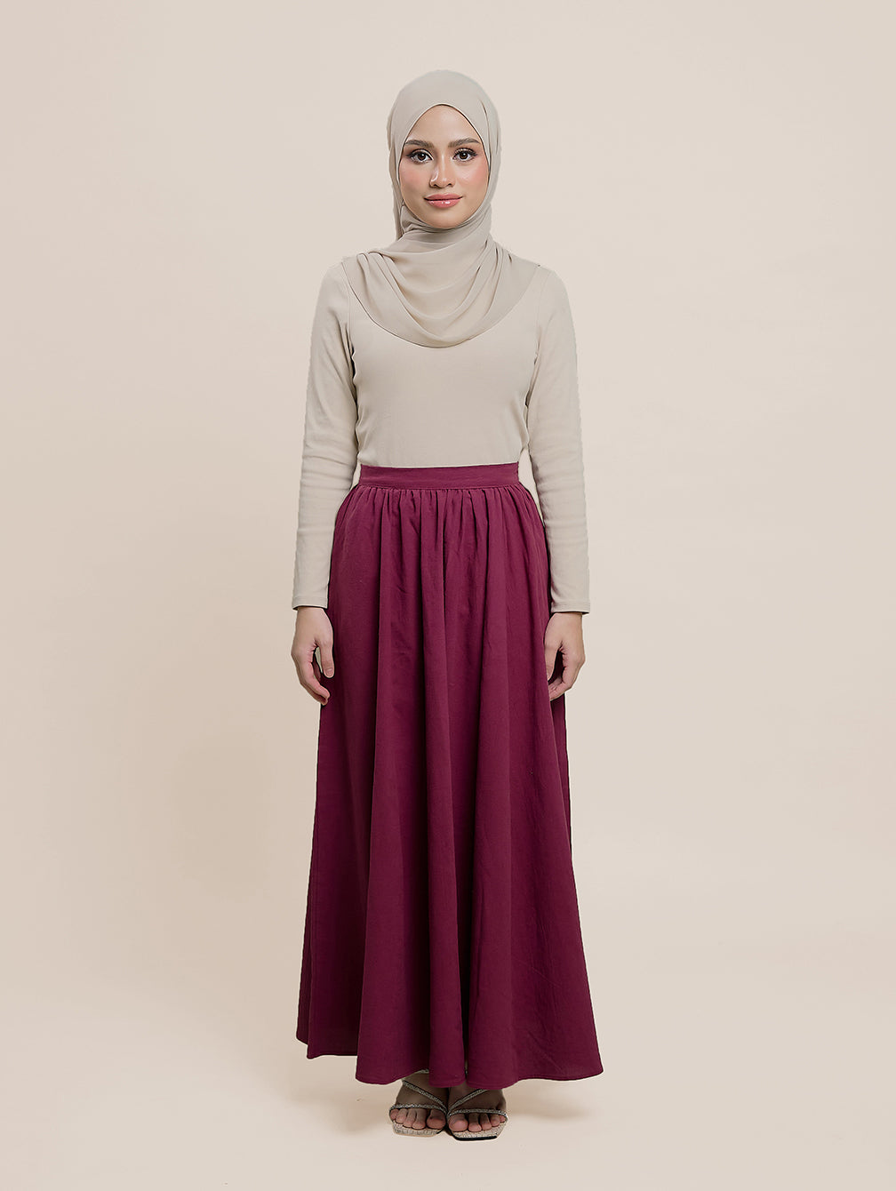 Diore Skirt - Bulgarian Rose