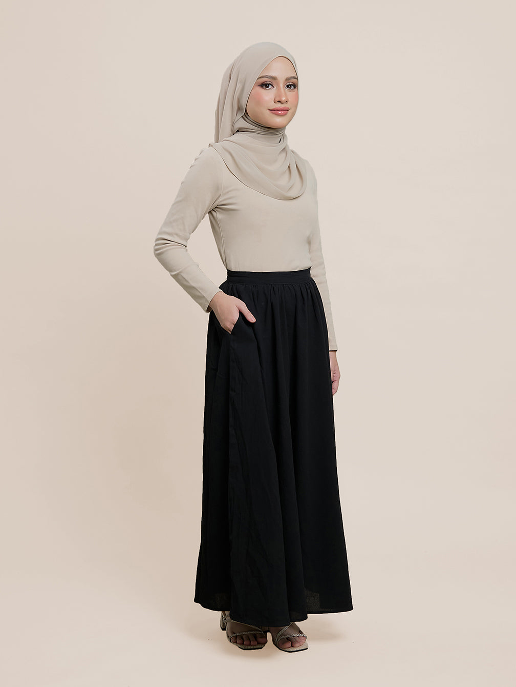 Diore Skirt - Moonless Night