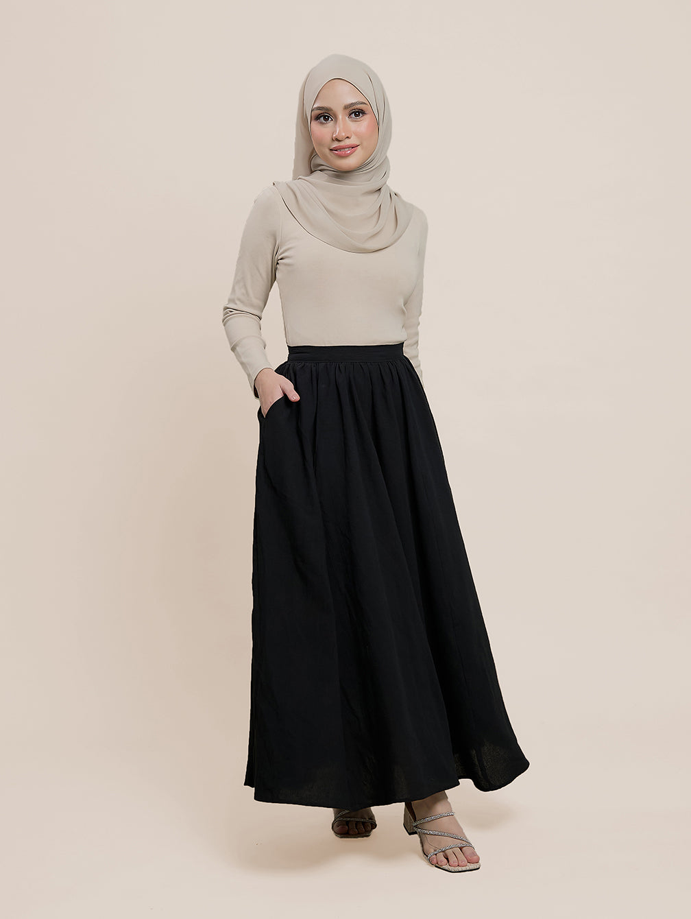 Diore Skirt - Moonless Night