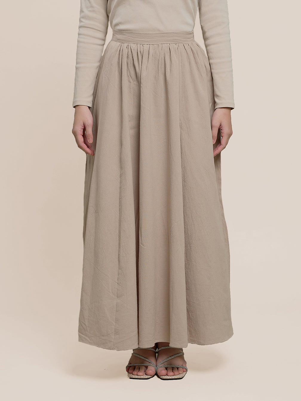 Diore Skirt - Ash Khaky