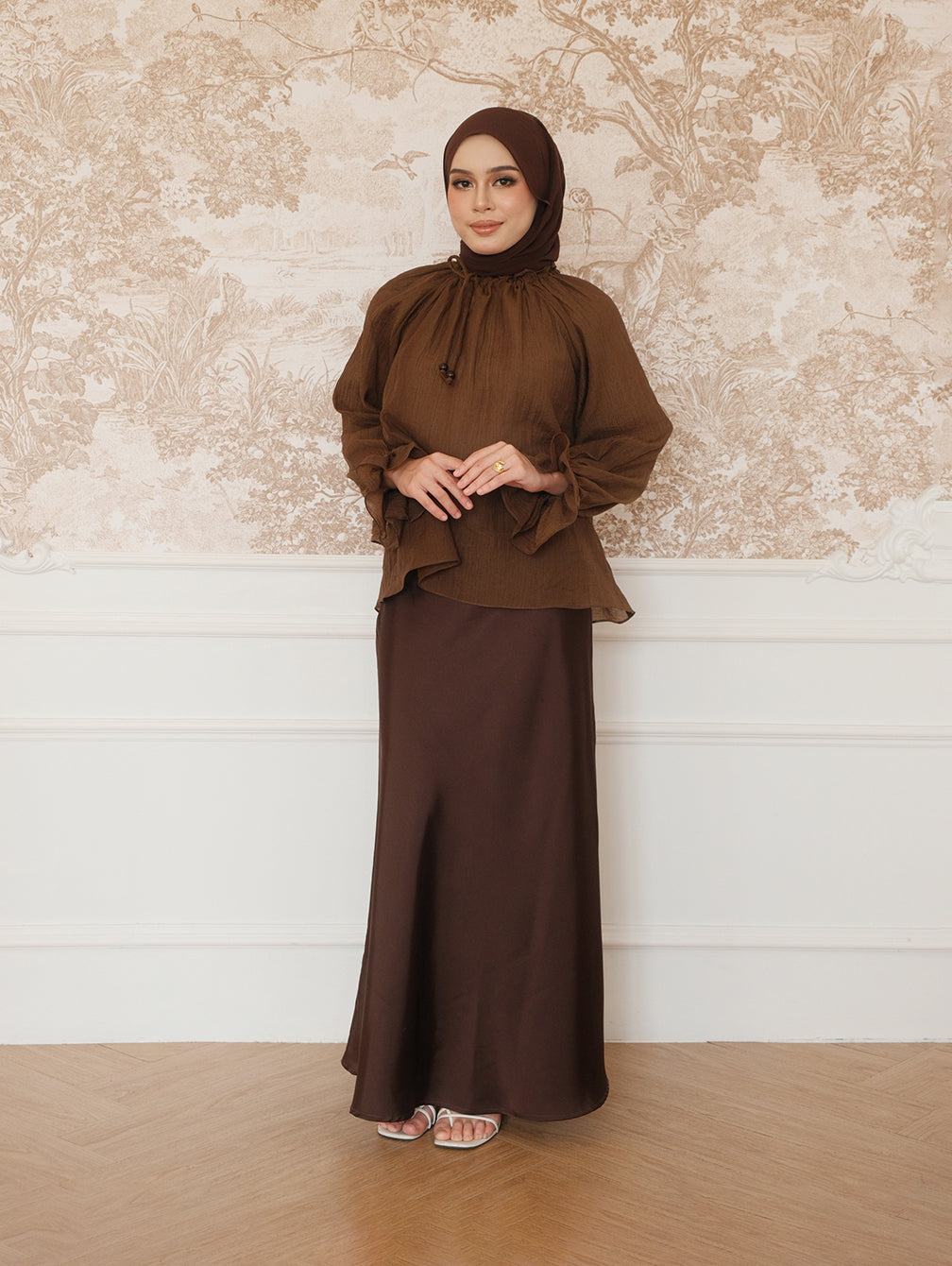 Dear Blouse - Forest Pine