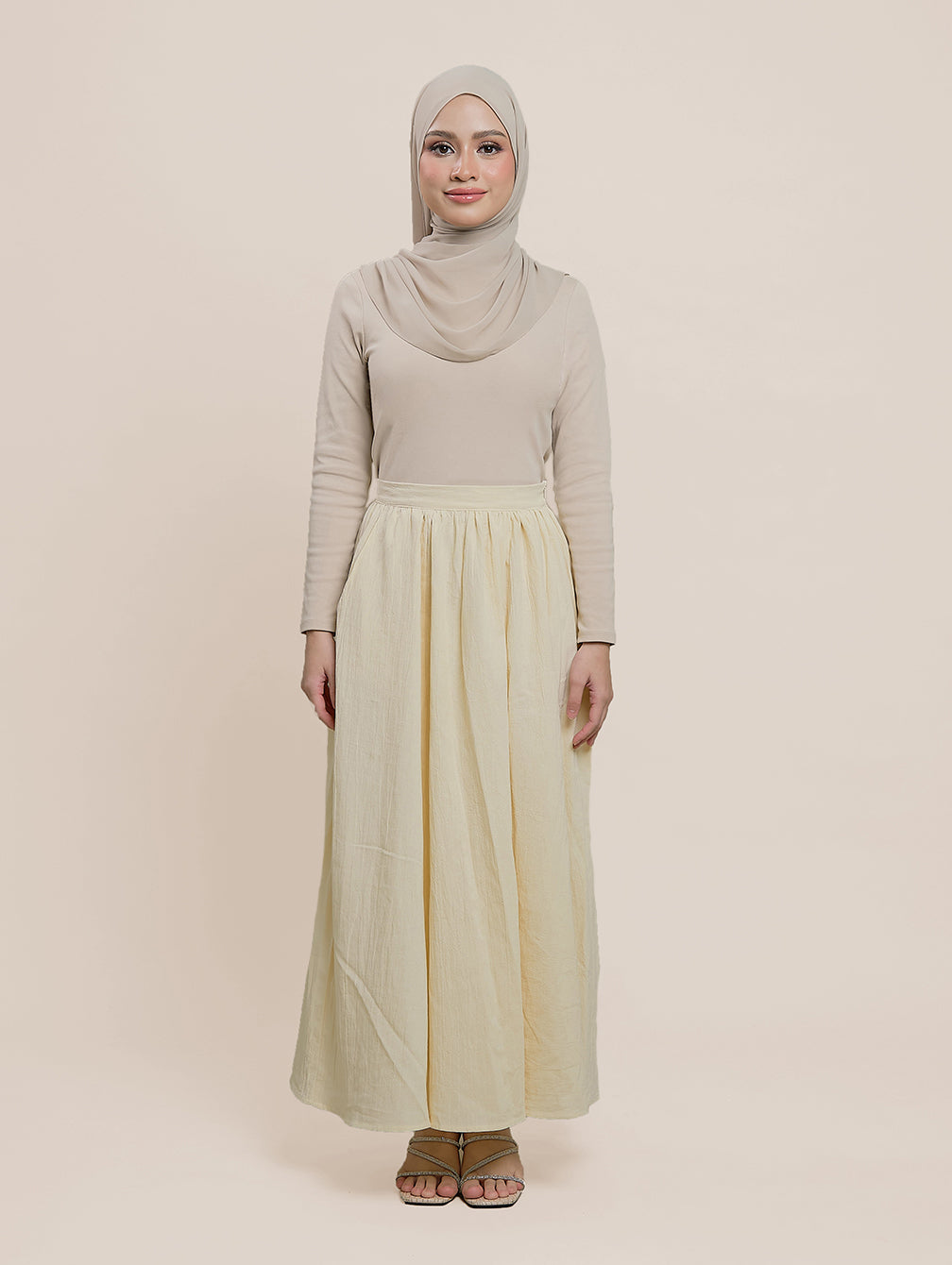 Diore Skirt - Vanilla Cream
