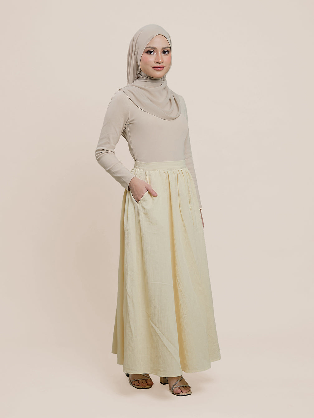 Diore Skirt - Vanilla Cream