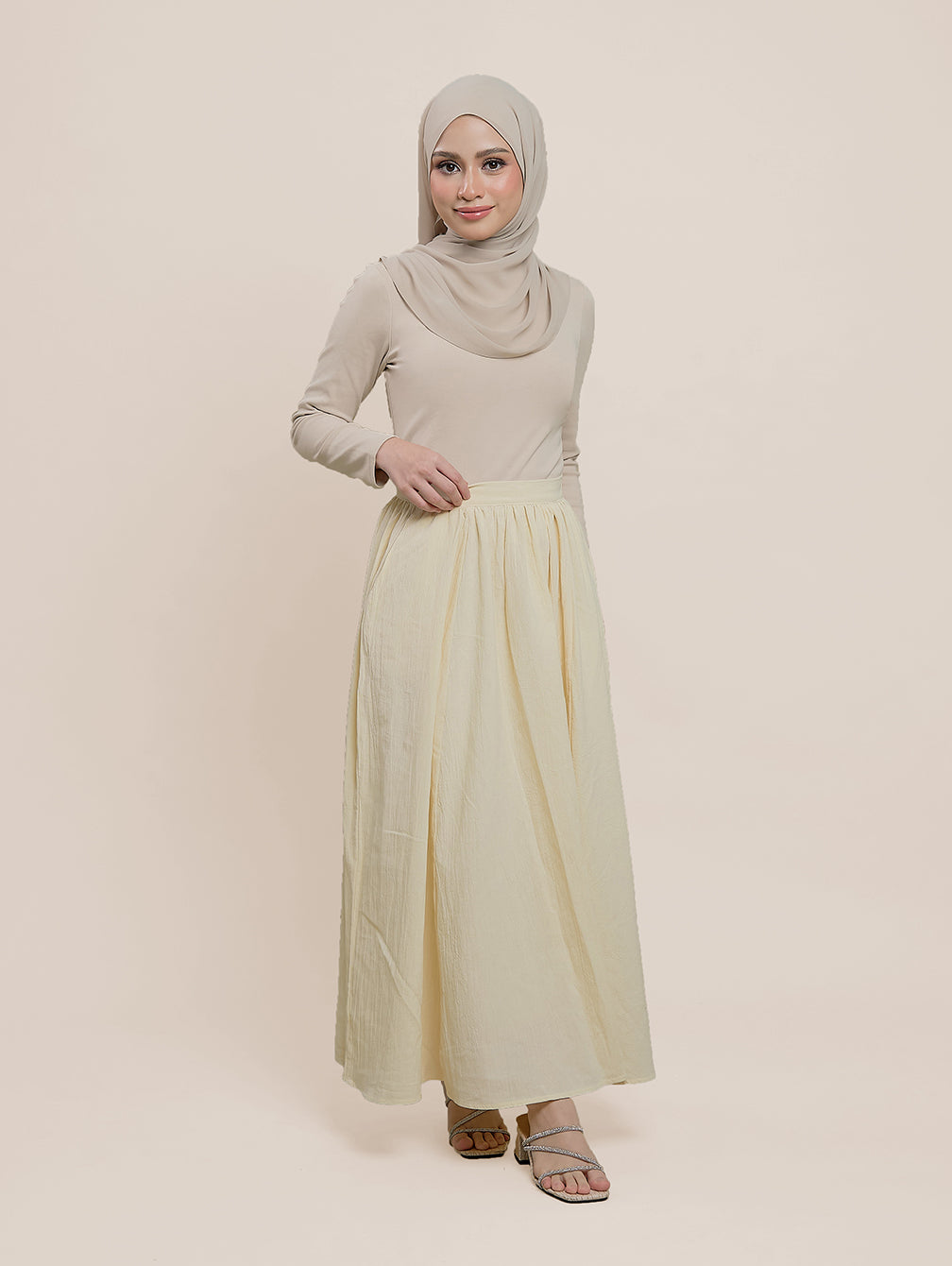 Diore Skirt - Vanilla Cream