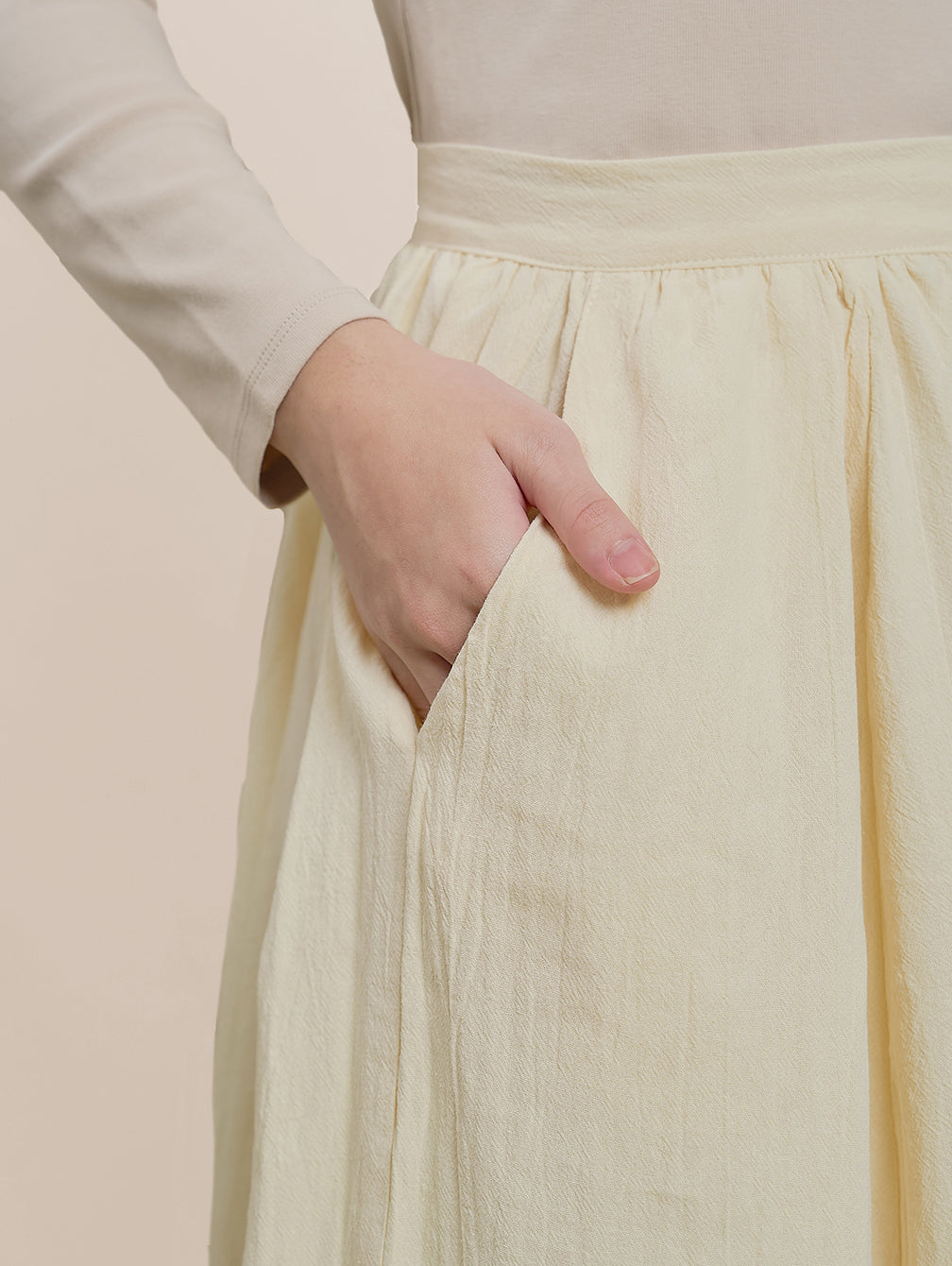 Diore Skirt - Vanilla Cream