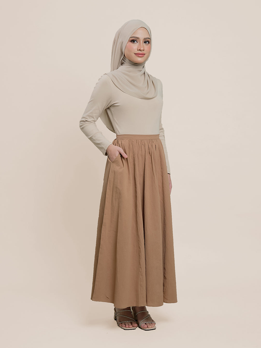 Diore Skirt - Milk Chocolaty