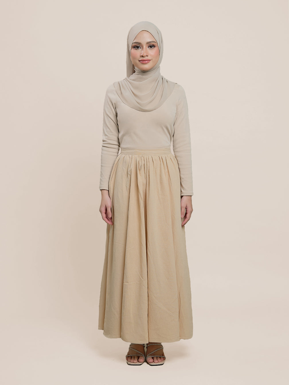 Diore Skirt - Luxe Oat