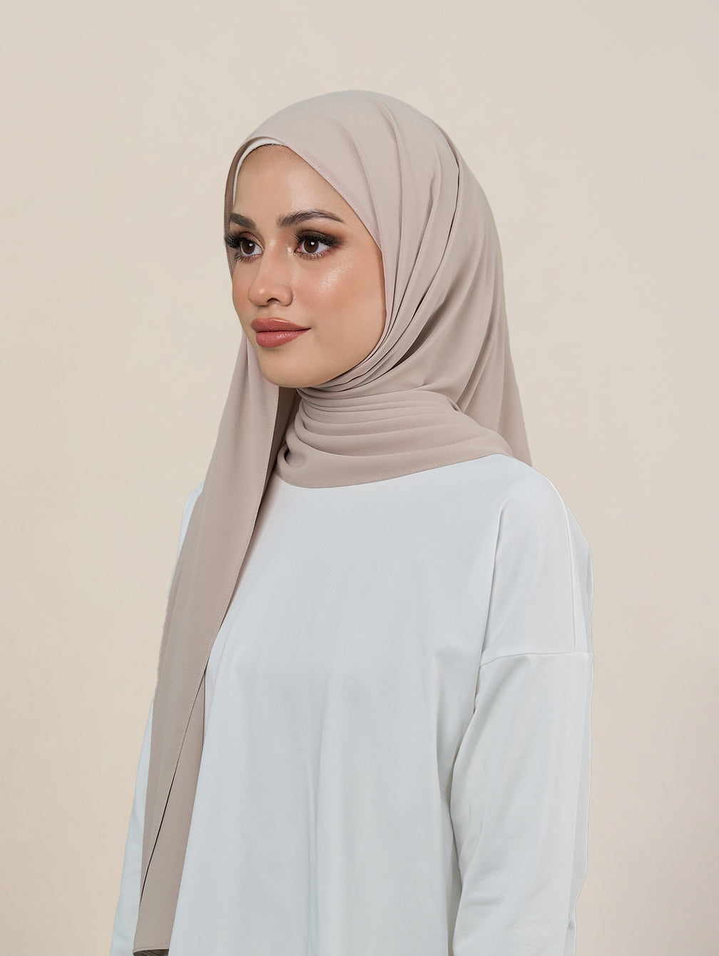 Vera Shawl - Tiramisu Coffee