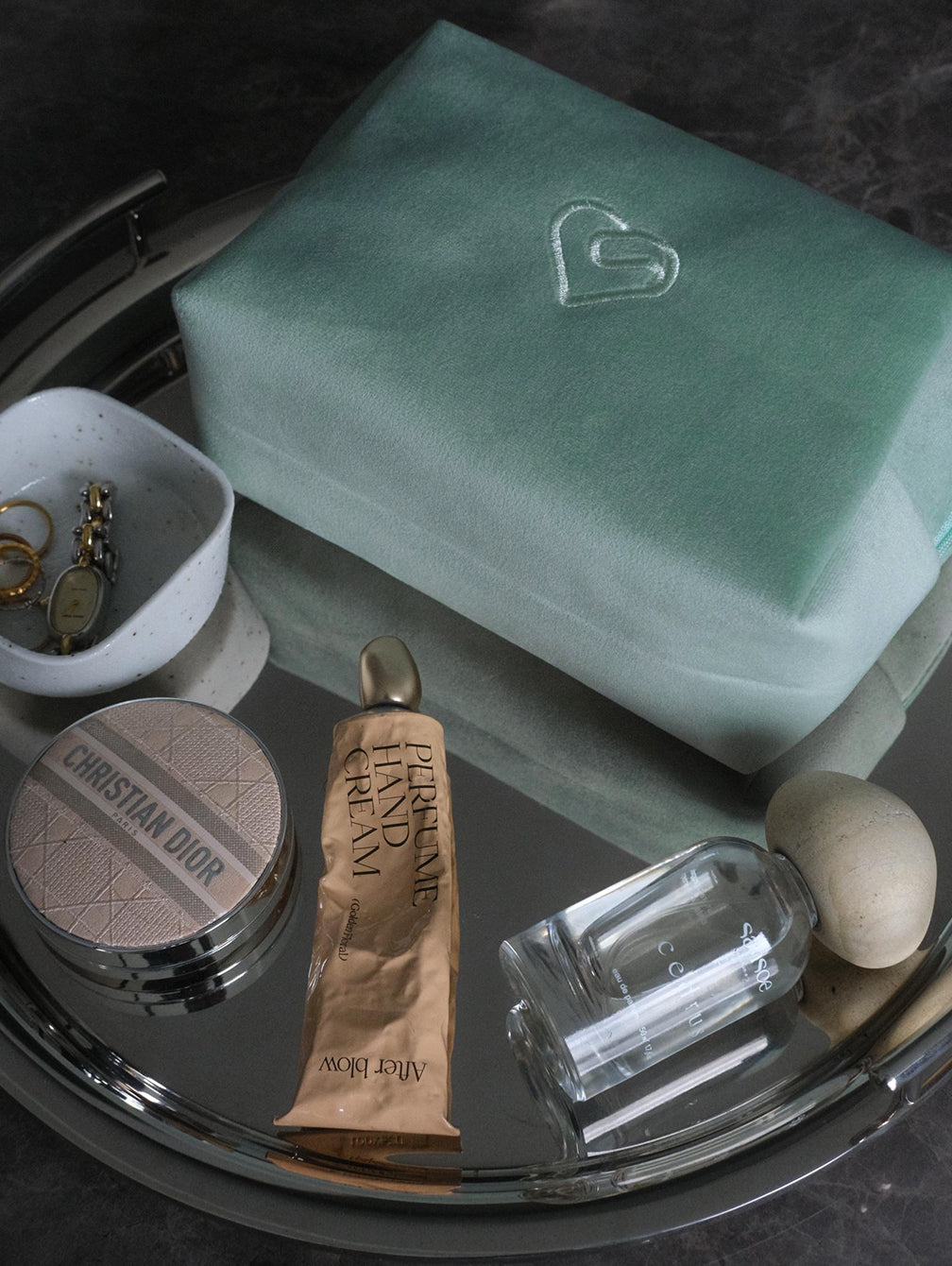 Posh Bag - Aqua Jasmine