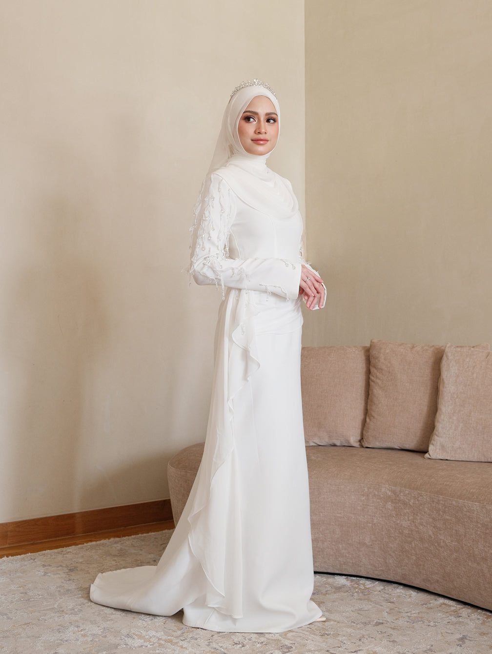 Bridal Set A  (Astra - Chiffon Silk)