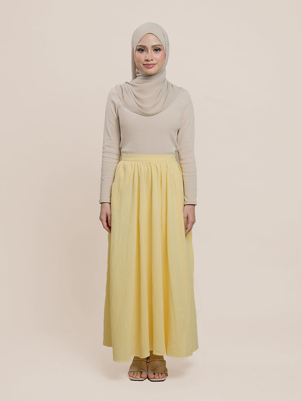 Diore Skirt - Melted Butter
