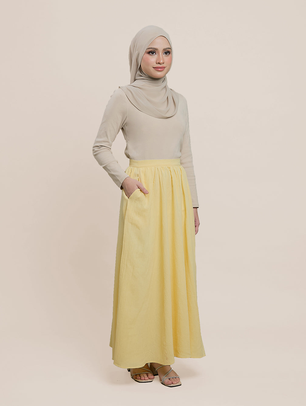 Diore Skirt - Melted Butter