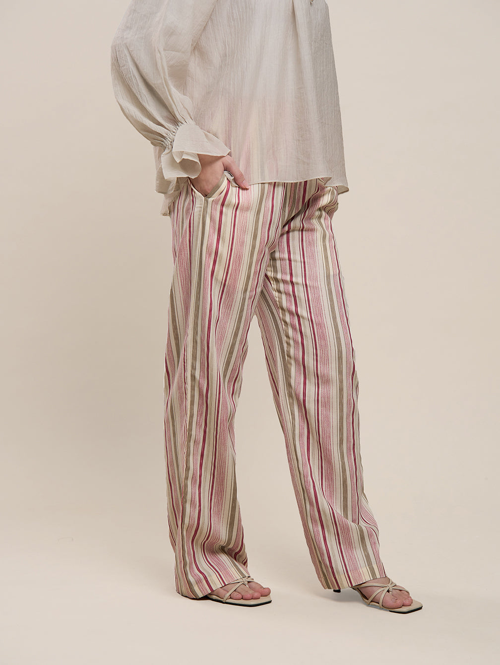 Darly Stripes - Berry Rouge