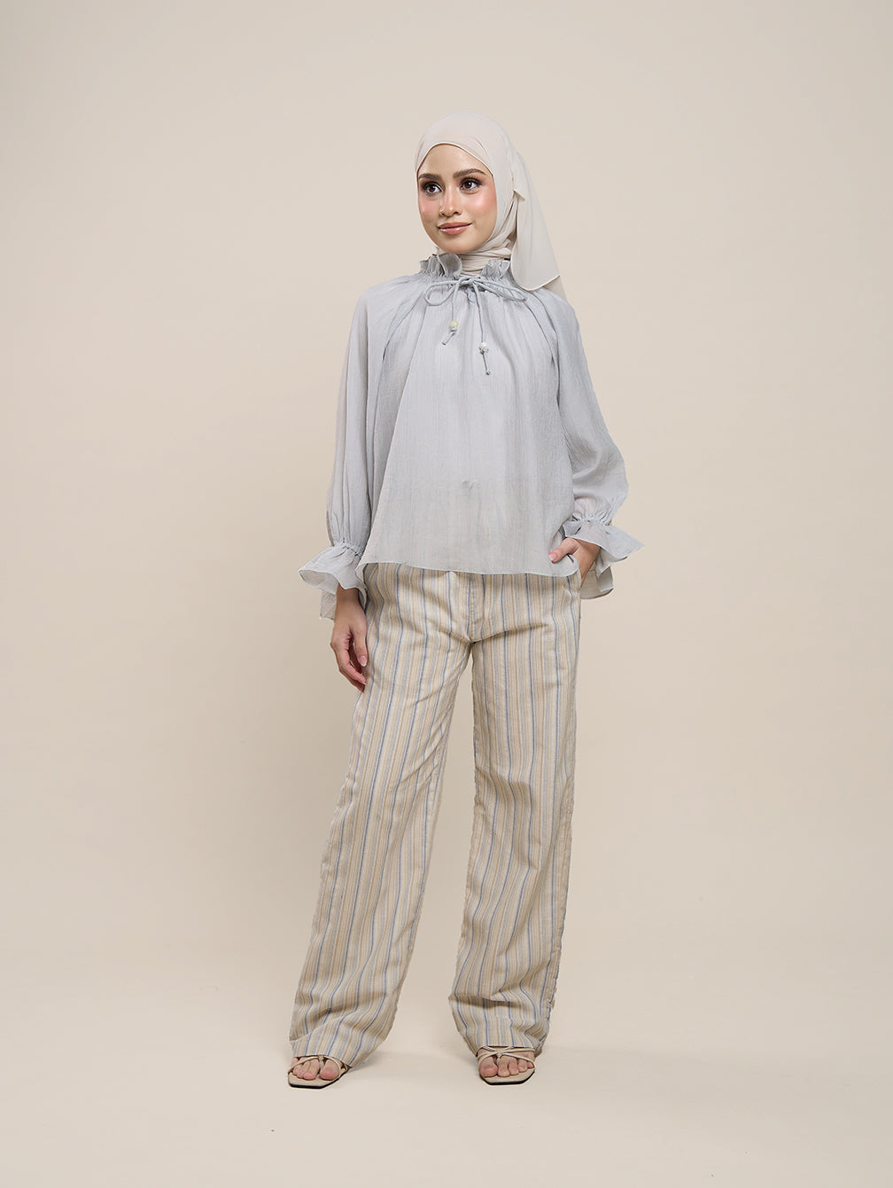 Darly Stripes - Honey Blue