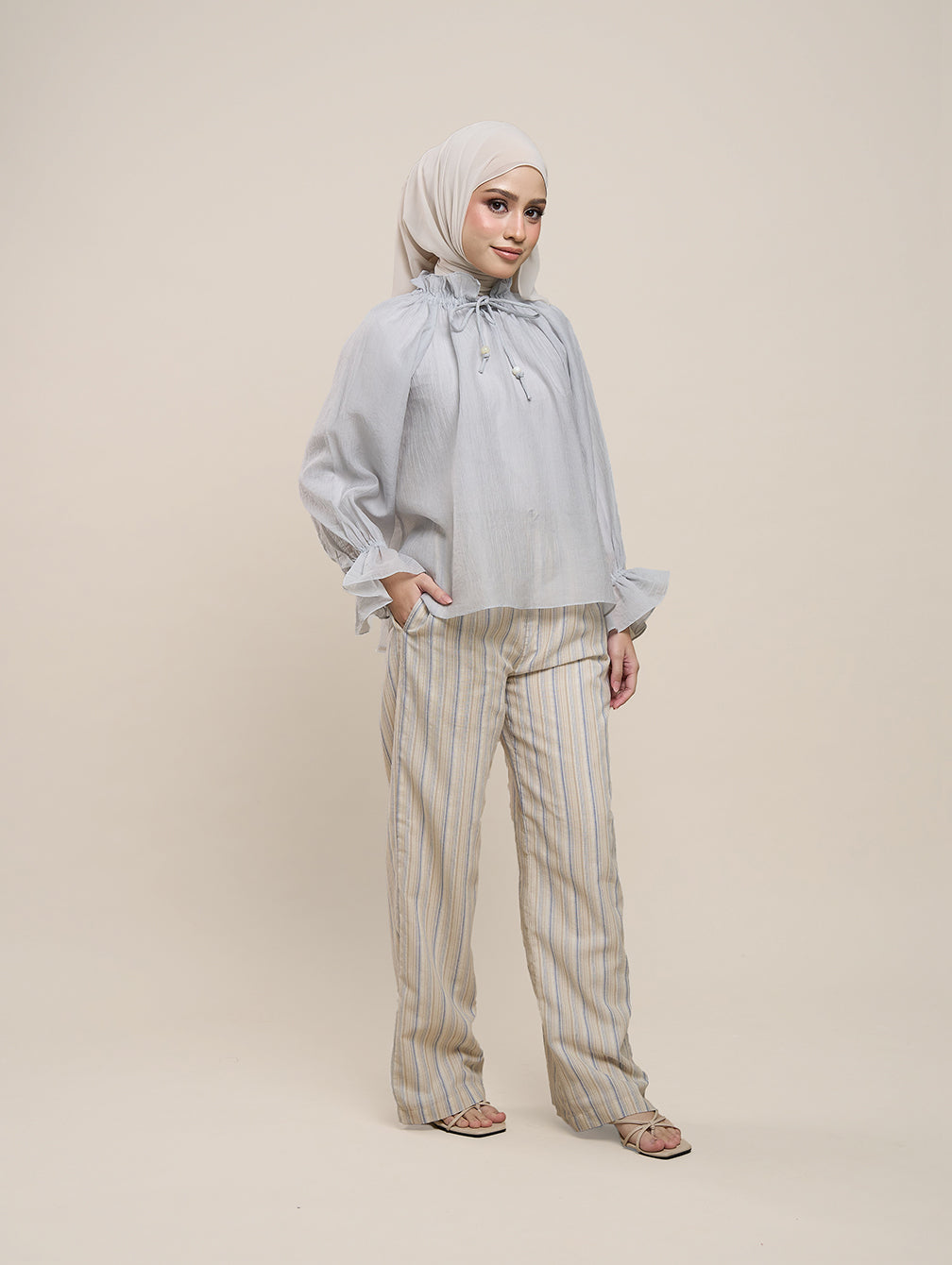 Darly Stripes - Honey Blue