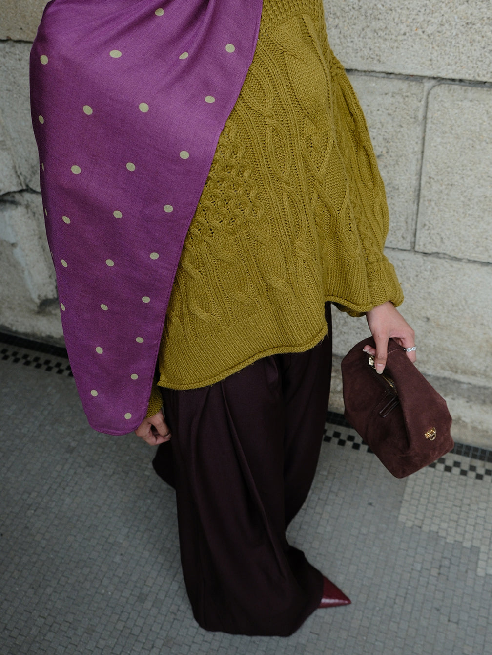 De Dotty - Plum Olive
