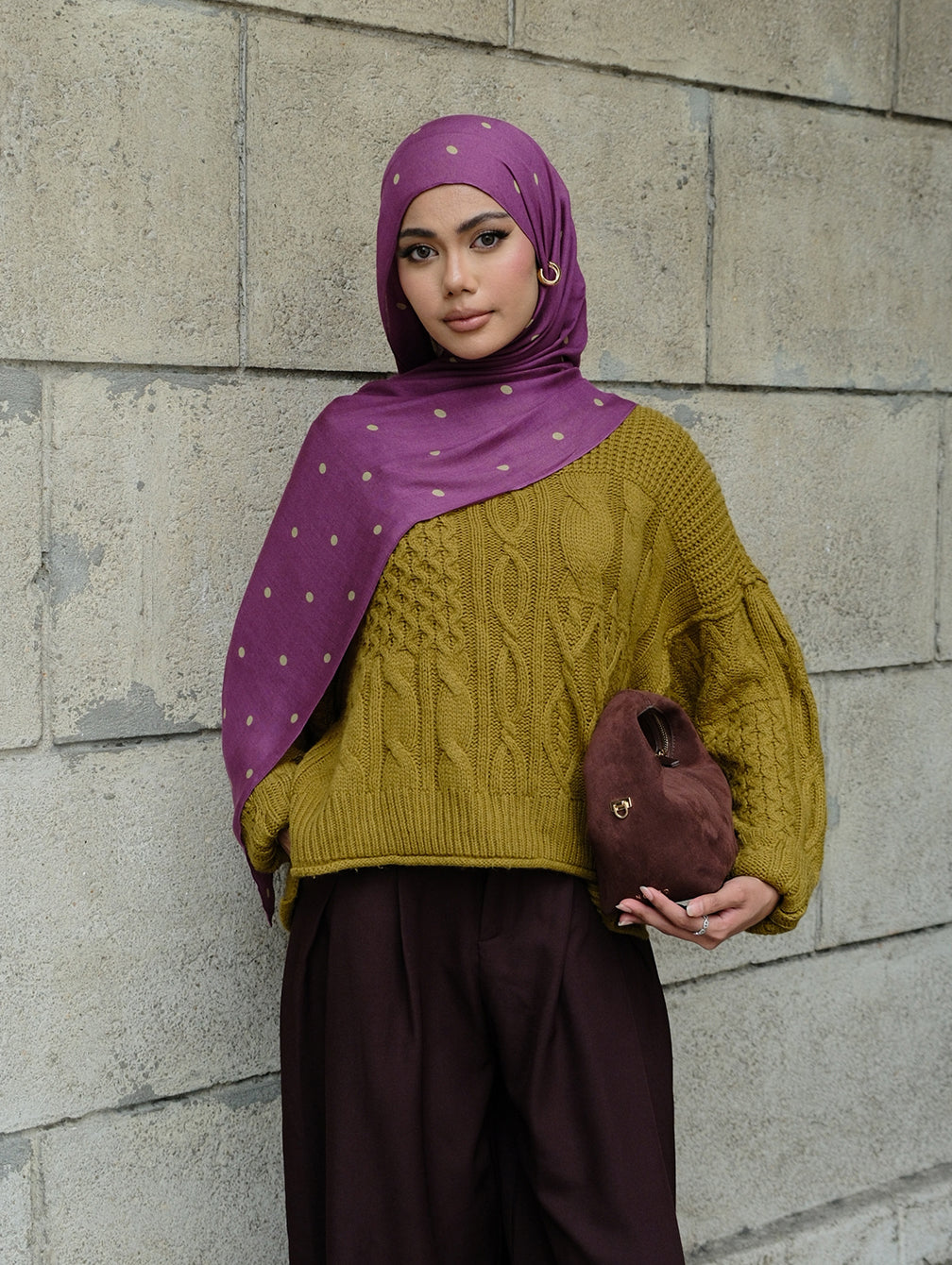 De Dotty - Plum Olive