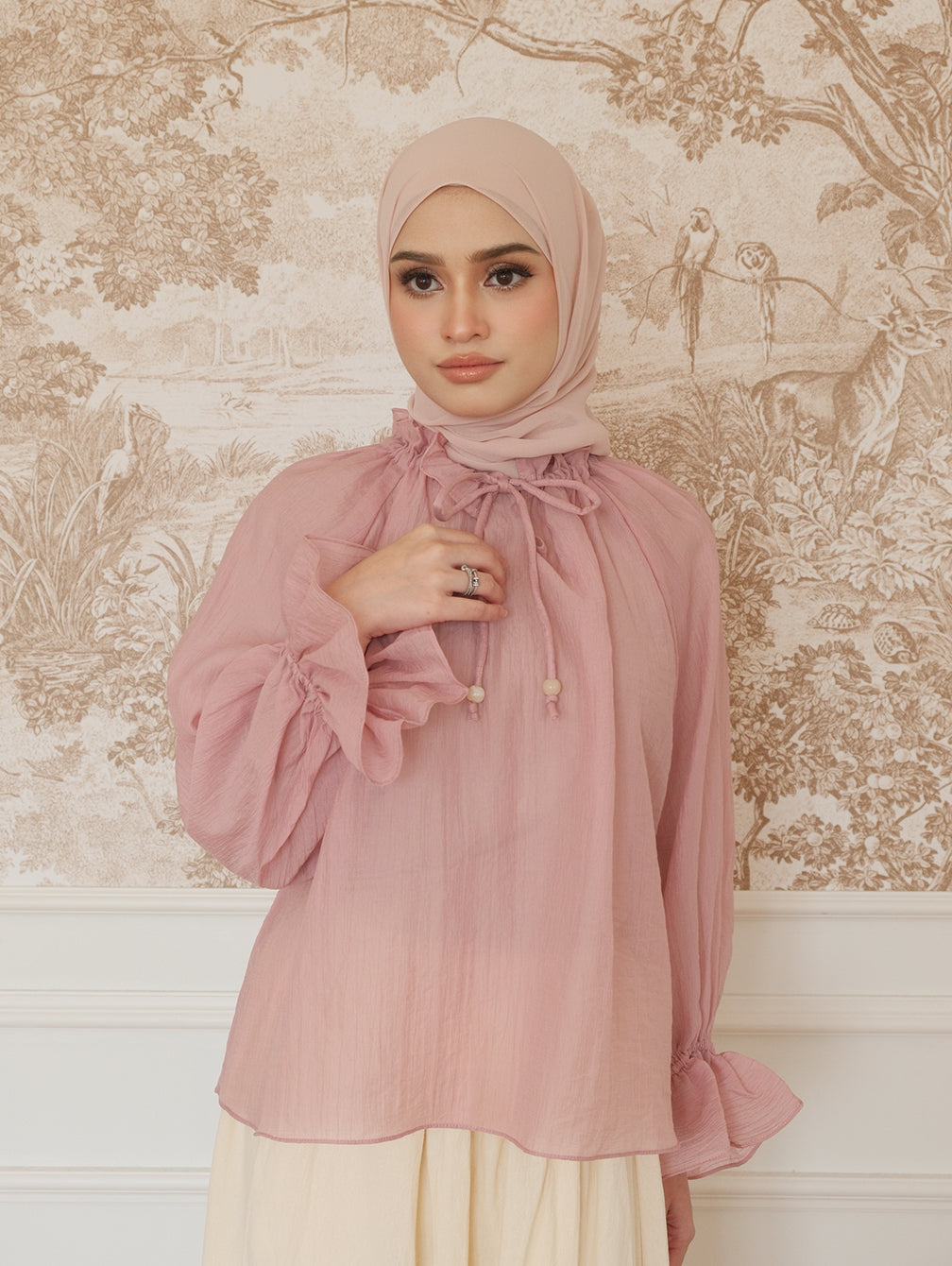 Dear Blouse - Pink Blossom