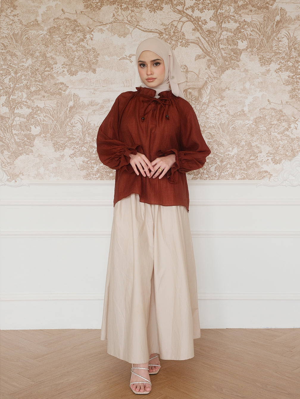 Dear Blouse - Rust Autumn