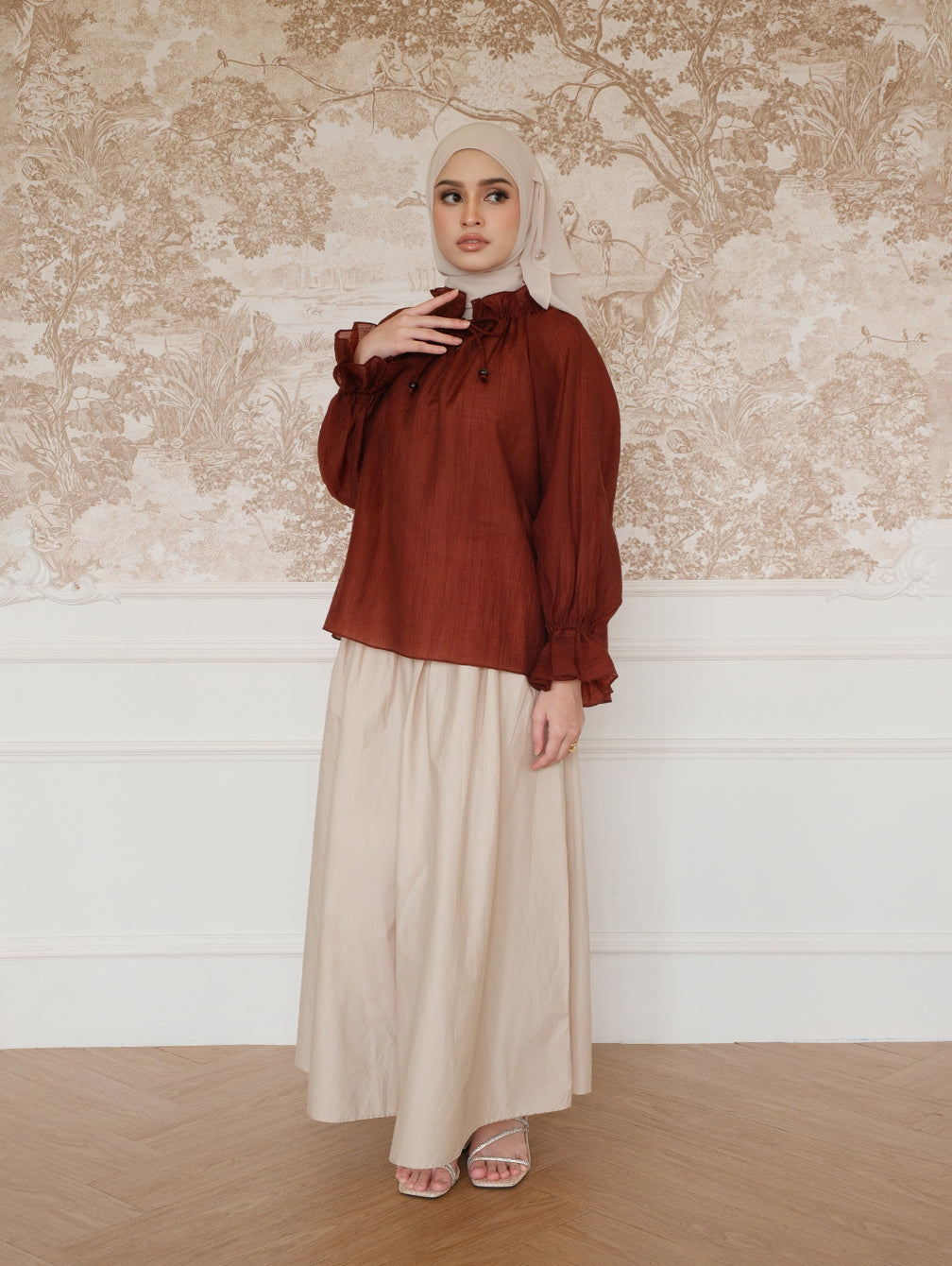 Dear Blouse - Rust Autumn