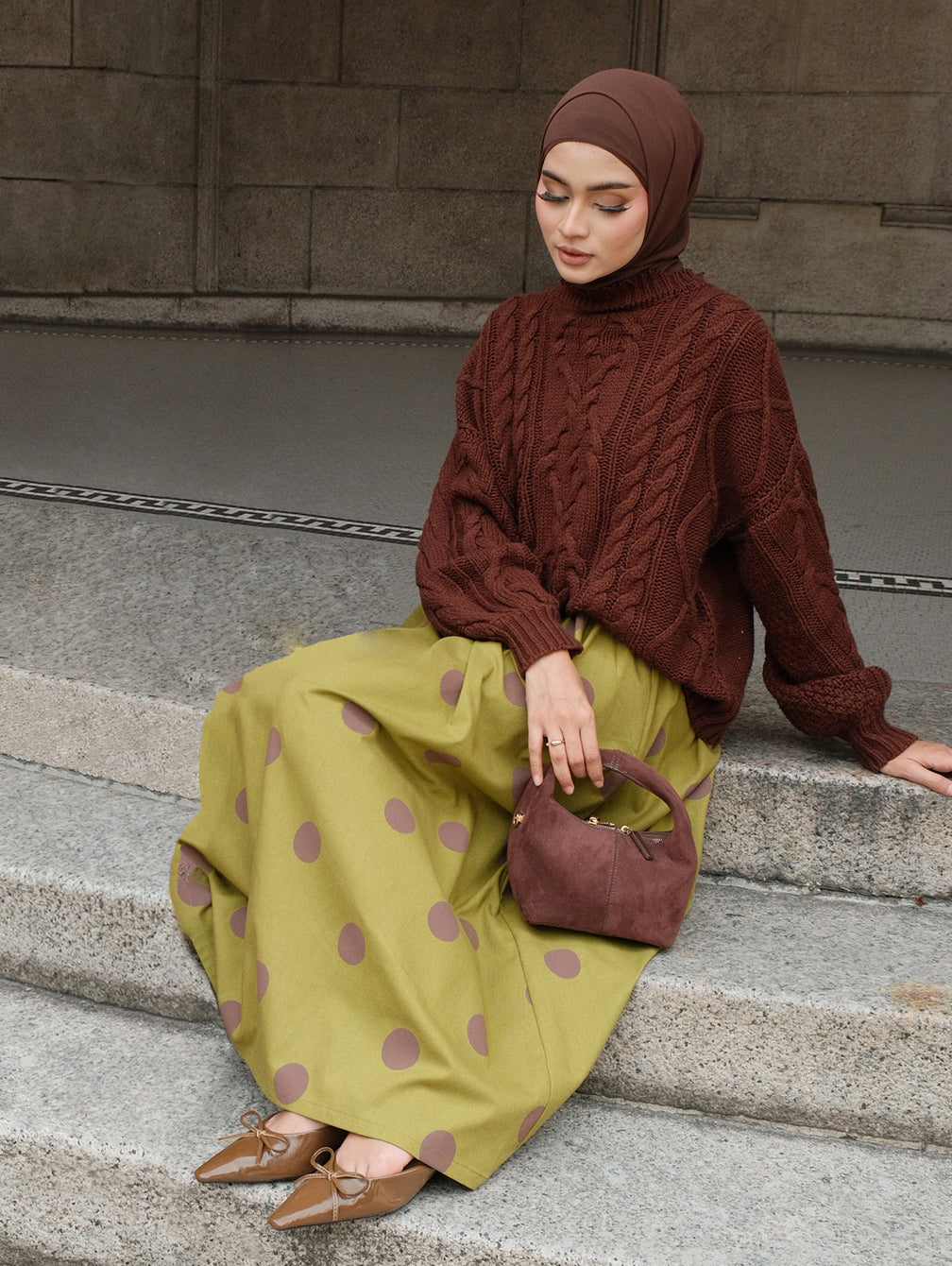 Dot Skirt - Dubai Cookie