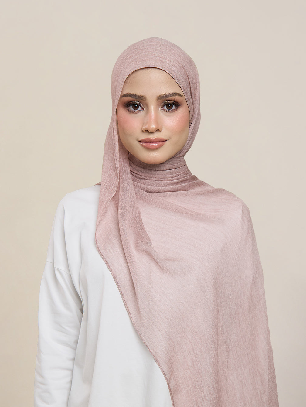 Pearla Shawl - Pink Lace