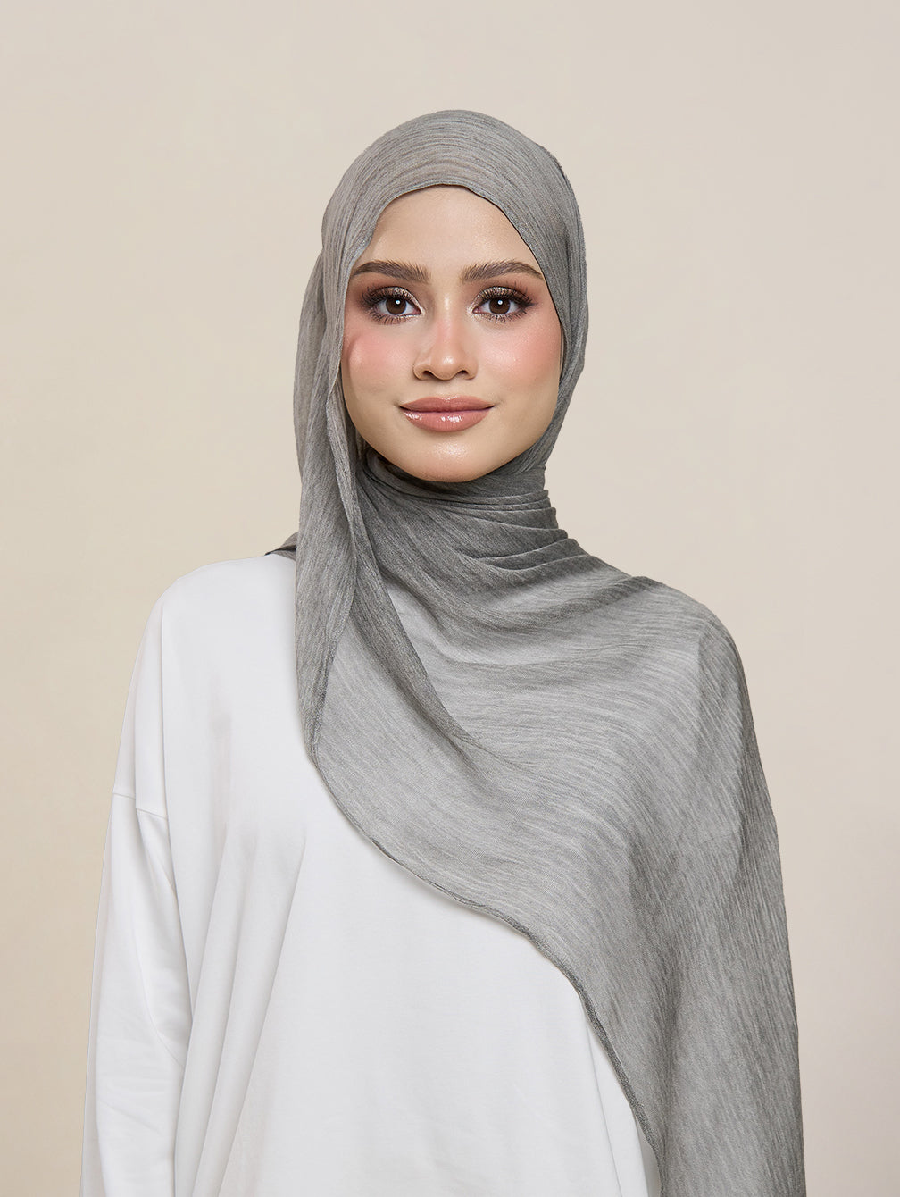 Pearla Shawl - Thunder Grey