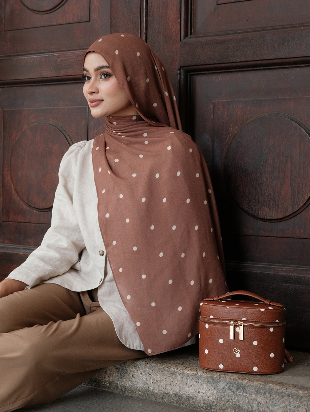Poshie Bag - Brick Dot