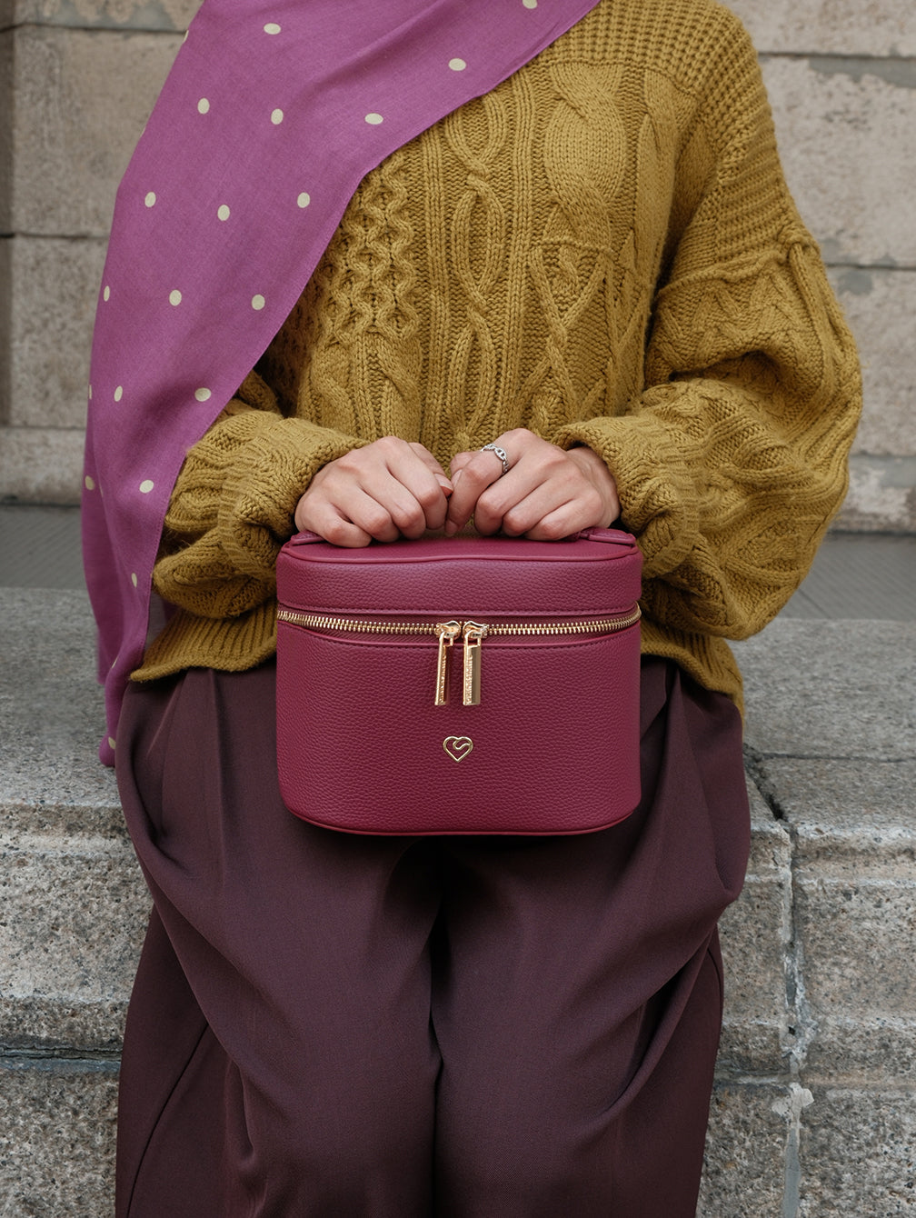 Poshie Bag - Vintage Plum